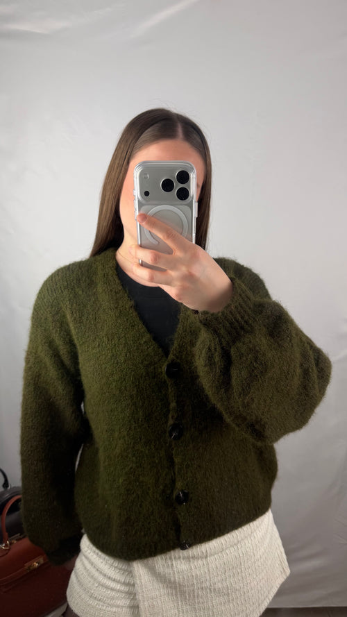 Cardigan Kaki
