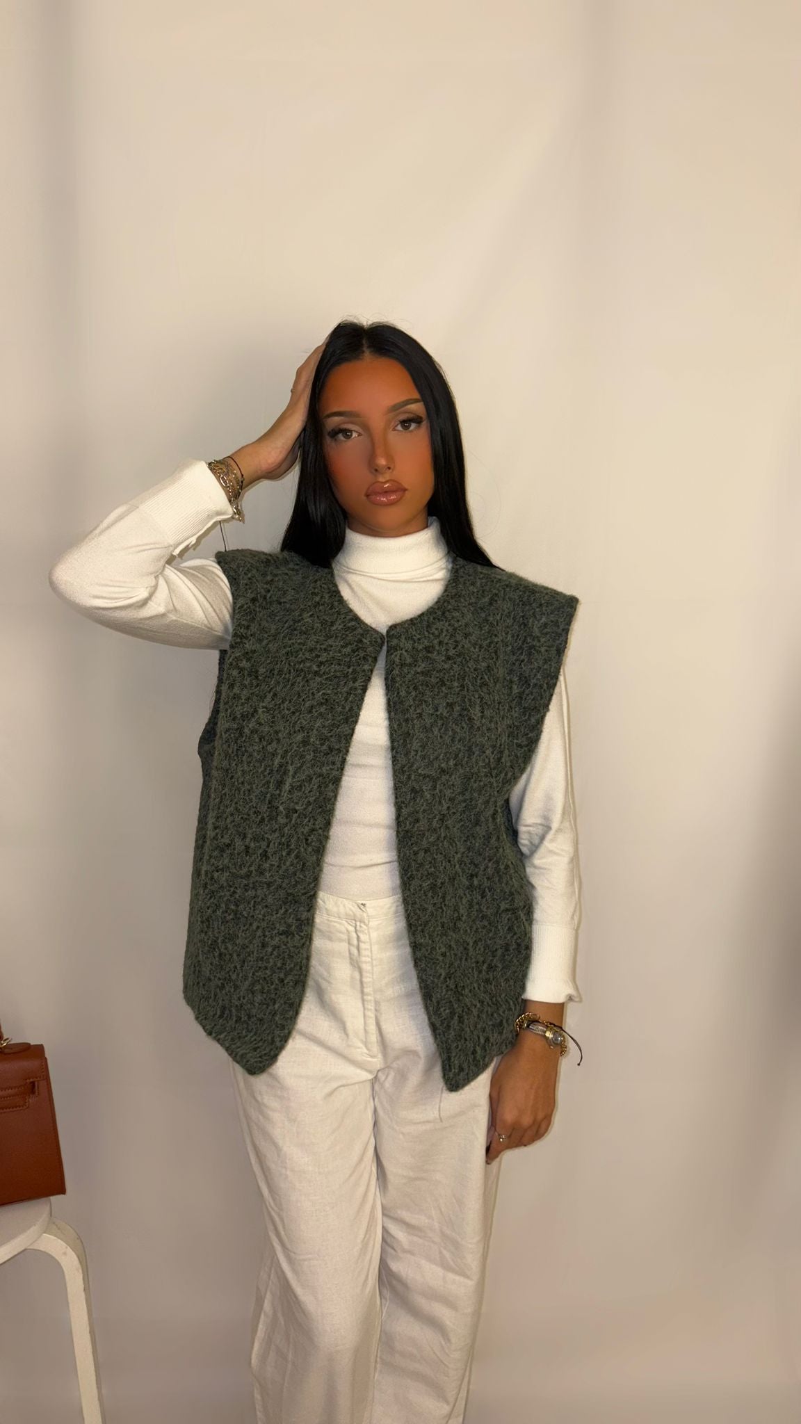 Gilet Oliv